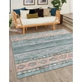 thumbnail image 1 of Unique Loom Timeless Collection Area Rug - Verona (7' 6" Square Green/Brown), 1 of 6