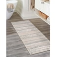 thumbnail image 1 of Unique Loom Timeless Collection Area Rug - Verona (2' 6" x 12' Runner Gray/Ivory), 1 of 6