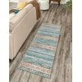 thumbnail image 1 of Unique Loom Timeless Collection Area Rug - Verona (2' x 6' Runner Green/Brown), 1 of 6