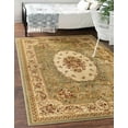 thumbnail image 1 of Unique Loom Versailles Collection Area Rug - Phillipe (10' 6" x 16' 5" Rectangle Green/Candy), 1 of 7