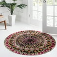 thumbnail image 1 of Unique Loom Vita Collection Area Rug - O' Keefe (8' Round Multi/Blue), 1 of 7