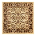 thumbnail image 1 of Unique Loom Voyage Collection Area Rug - Asheville (6' 1" Square Cream/Brown), 1 of 10
