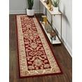 thumbnail image 1 of Unique Loom Voyage Collection Area Rug - Reddington (2' 7" x 10' Runner Red/Cream), 1 of 7