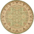 thumbnail image 1 of Unique Loom Voyage Collection Area Rug - St. Florence (6' 1" Round Light Green/Cream), 1 of 7