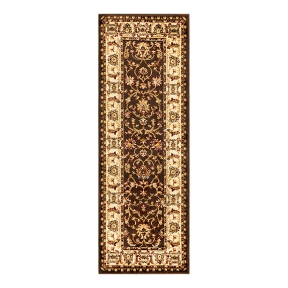 Unique Loom Voyage Collection Area Rug - St. Louis (2' x 6' 1" Runner Brown/Green)