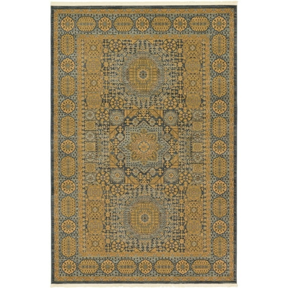 Unique Loom Washington Palace Vintage Geometric Area Rug or Runner