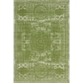 thumbnail image 1 of Unique Loom Wells Bromley Rug Green/Ivory 10' x 14' 1" Rectangle Border Shabby-Chic Perfect For Living Room Bed Room Dining Room Office, 1 of 10