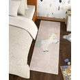 thumbnail image 1 of Unique Loom Whimsy Kids Collection Area Rug - Alicorn (2' 2" x 3' 11" Runner Pink/Black), 1 of 9