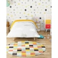 thumbnail image 1 of Unique Loom Whimsy Kids Collection Area Rug - Checks (7' 10" Round Multi/Blue), 1 of 9