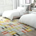 thumbnail image 1 of Unique Loom Whimsy Kids Collection Area Rug - Chicklets (7' 10" x 10' Rectangle Multi/Black) Perfect For Kids Bed Room/Nursery Room/Living Room/Class Room/Play Room, 1 of 6