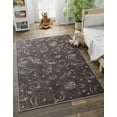 thumbnail image 1 of Unique Loom Whimsy Kids Collection Area Rug - Dreams (2' 2" x 2' 11" Rectangle Gray/Ivory), 1 of 9