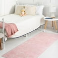 thumbnail image 1 of Unique Loom Whimsy Kids Collection Area Rug - Safari Animals (2' 2" x 3' 11" Runner Pink/Ivory) Perfect For Kids Bed Room/Nursery Room/Living Room/Class Room/Play Room, 1 of 5