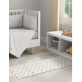 thumbnail image 1 of Unique Loom Whimsy Kids Collection Area Rug - Stars (2' 2" x 6' 1" Runner Daisy White/Ivory), 1 of 9