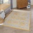 thumbnail image 1 of Unique Loom Whitney Collection Area Rug - Bordeaux (10' x 14' 1" Rectangle Tuscan Yellow/Blue), 1 of 7
