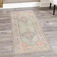 thumbnail image 1 of Unique Loom Whitney Collection Area Rug - Geneva (2' x 8' Runner Pink/Blue), 1 of 7