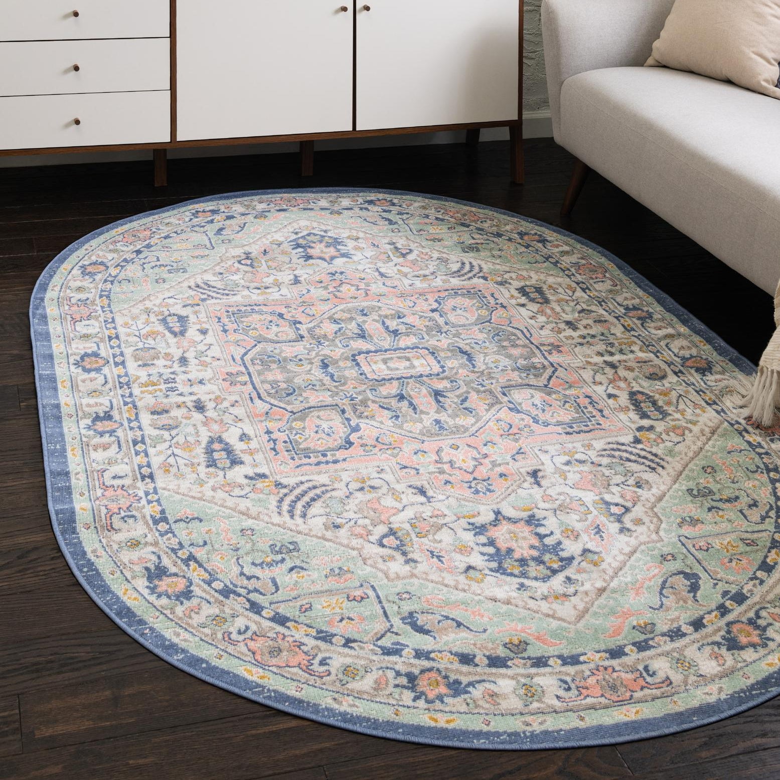 Unique Loom Whitney Collection Area Rug - Milano (3' x 5' 3