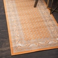 thumbnail image 1 of Unique Loom Williamsburg Collection Area Rug - Allover (2' 9" x 9' 10" Runner Orange/Gray), 1 of 7