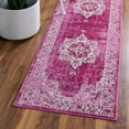 thumbnail image 1 of Unique Loom Charm Collection Area Rug - Wishbone (2' 2" x 6' 1" Runner Pink/Beige), 1 of 7