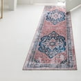 thumbnail image 1 of Unique Loom Yara Collection Area Rug - Aramis (2' x 6' Runner Navy Blue/Beige), 1 of 6