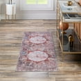 thumbnail image 1 of Unique Loom Yara Collection Area Rug - Nayer (2' 7" x 10' Runner Multi/Ivory), 1 of 7