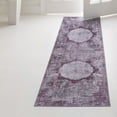 thumbnail image 1 of Unique Loom Yara Collection Area Rug - Nayer (2' x 5' Runner Pink Ivory/Gray), 1 of 7
