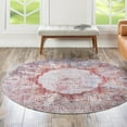 thumbnail image 1 of Unique Loom Yara Collection Area Rug - Nayer (7' 10" Round Multi/Ivory), 1 of 7