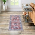 thumbnail image 1 of Unique Loom Yara Collection Area Rug - Sunil (2' 7" x 10' Runner Rust Red/Ivory), 1 of 7