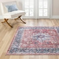 thumbnail image 1 of Unique Loom Yara Collection Area Rug - Sunil (5' Square Rust Red/Ivory), 1 of 7