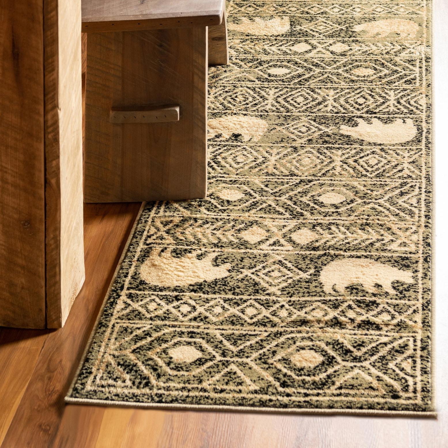 Yellowstone Rugs Unique Loom Pioneer Collection Area Rug - Yellowstone (2' x 8' Runner ...