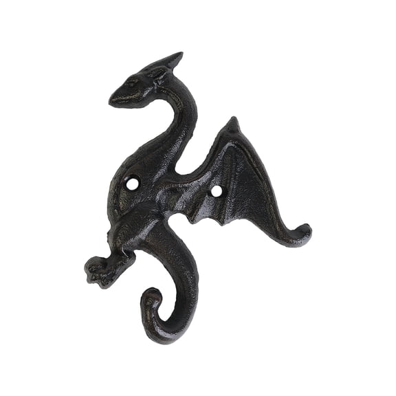 Unique Metal Dragon Hook For Keys And Hats Iron Wall Mounted Decorative Storage