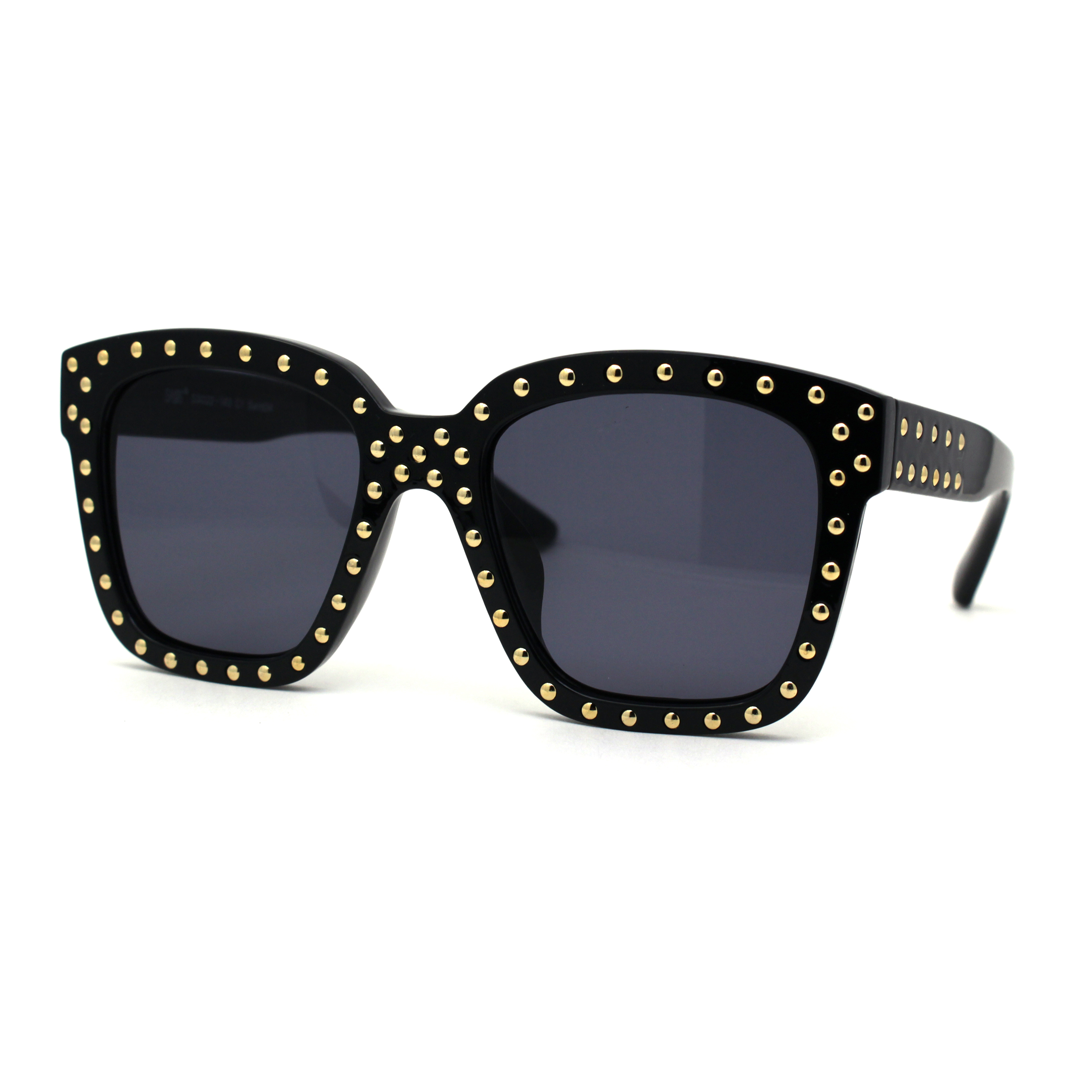 Black Studded Sunglasses Black Studded Sunglasses - The Handshake main image 2