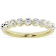 thumbnail image 1 of Unique Moments 0.75 ct Diamond Wedding Ring Stackable Womens Anniversary Band 14K Yellow Gold, 1 of 5
