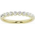 thumbnail image 1 of Unique Moments 1/2ct Diamond Wedding Ring Stackable Womens Anniversary Band 10K Yellow Gold, 1 of 5