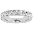 thumbnail image 1 of Unique Moments 1.5 Carat Lab Grown Round-Cut Diamond Wedding Band in 14K White Gold, 1 of 6