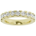 thumbnail image 1 of Unique Moments 1.5 Carat Lab Grown Round-Cut Diamond Wedding Band in 14K Yellow Gold, 1 of 6