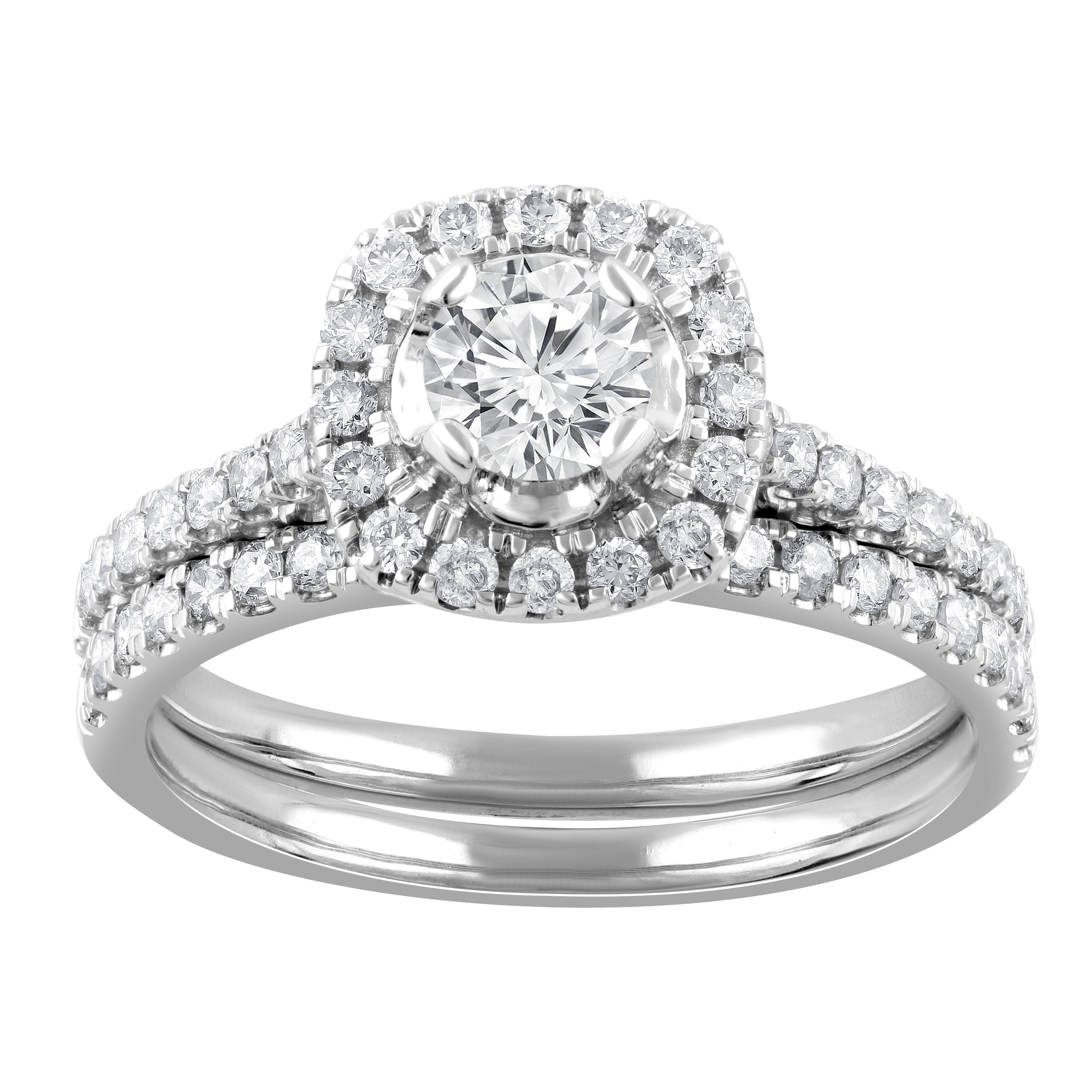Walmart white gold shop bridal sets