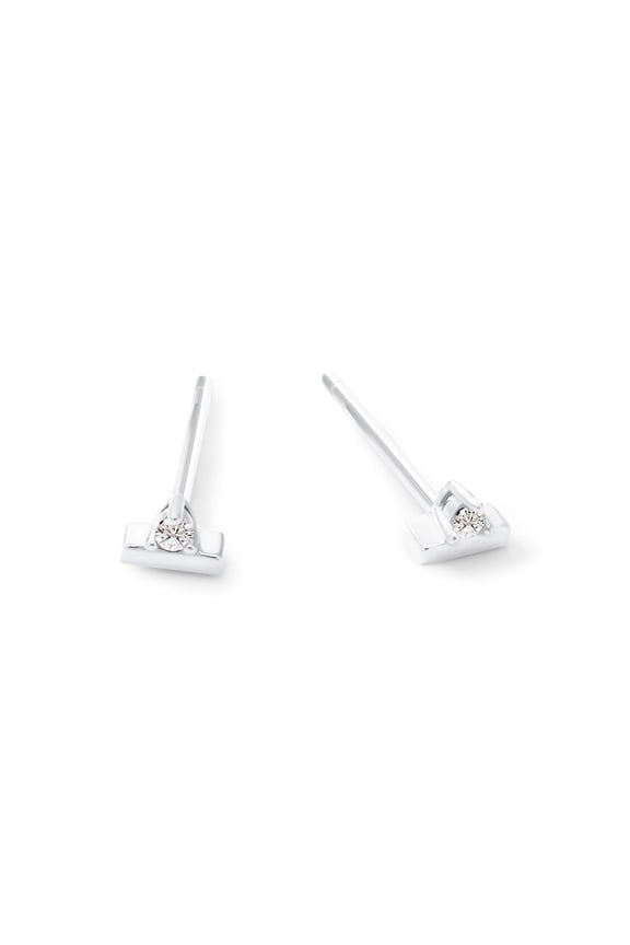 Unique Moments Lab Grown Diamond Accents Stud Earrings for Women|Sterling Silver Jewelry | Gift for Women Men