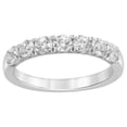 thumbnail image 1 of Unique Moments Women's 1 Ct. Round Lab Grown Diamond Band in Sterling Silver, 1 of 5