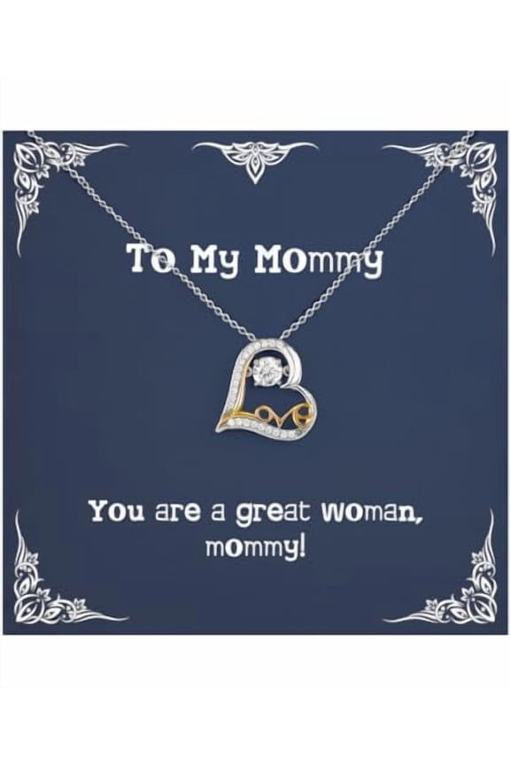 Unique Mommy Love Dancing Necklace, You are a great woman, mommy!, Gag Gifts for Mother from Daughter, Birthday Unique Gifts, Epic mommy gift ideas, Best mommy gifts, Top mommy gifts, Great mommy