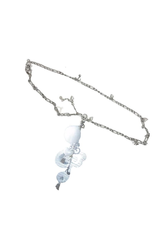 Unique Musical Note Necklace Music Theme Neck Jewelry Alloy Necklace Suitable for Music Enthusiasts and Trendsetters