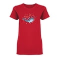 thumbnail image 1 of Unique Narwhal Design Shaped Tee Women's -Image by Shutterstock, 1 of 2