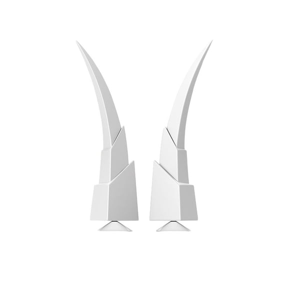 Unique Novelty Horn Decorations For Motorcycle Scooter And Vehicle With Strong Suction Cup Mounts