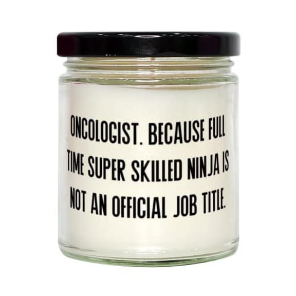 Unique Oncologist Candle, Oncologist. Because Full Time Super, Gifts For Colleagues, Present From Team Leader, For Oncologist, Unique oncologist gifts, Oncology gifts, Cancer gifts, Radiation therapy