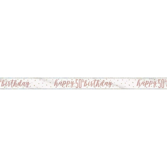 Unique Party 84856 Birthday Banner