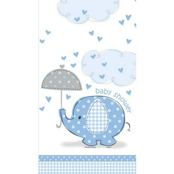 Unique Party Blue Tablecover - Umbrellaphants