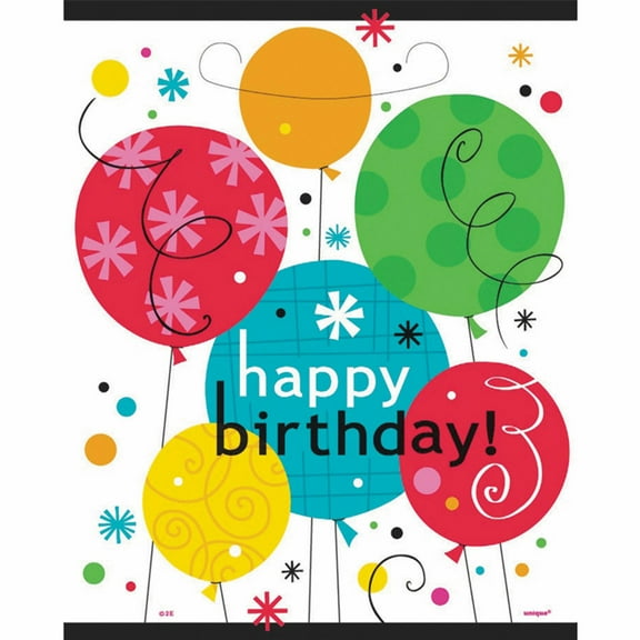 Unique Party Breezy Birthday Party Bags (Pack of 8)