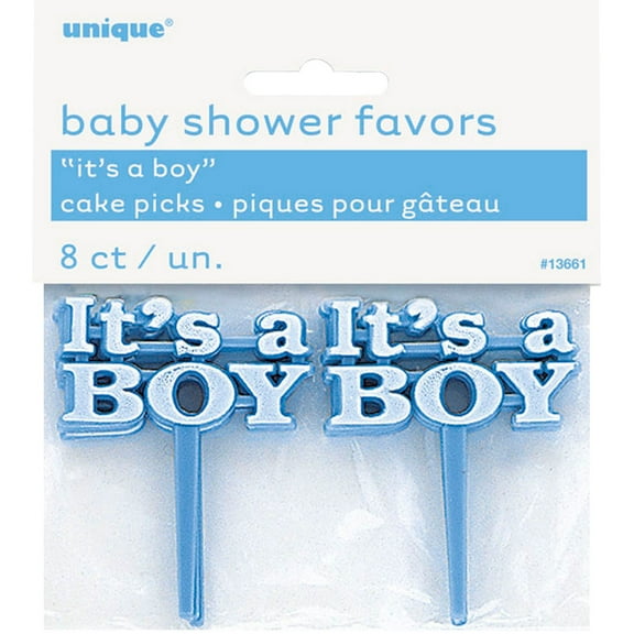 Unique Party Cake Picks - Its A Girl