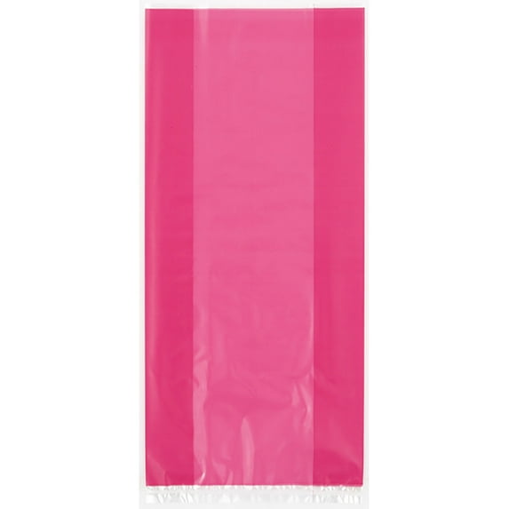 Unique Party Cello Treat Bags With Ties (Pack Of 30)