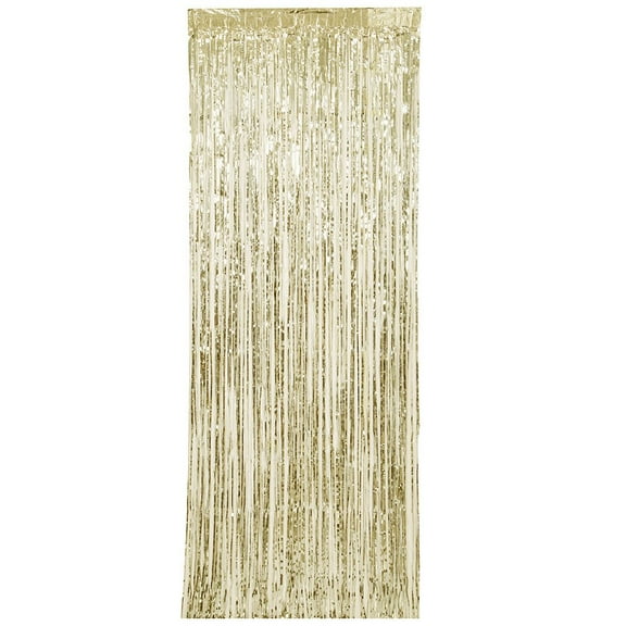 Unique Party Decoration, Door Curtain, Gold