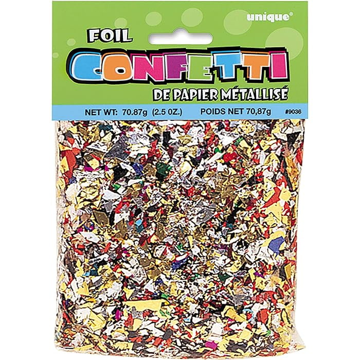 Boland 76149 Multicolor Confetti - 400g Bag For Parties, Carnival, Birthdays & Celebrations